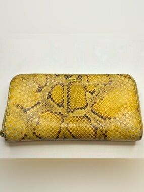 Fendi Women's Python Multicolour Snakeskin Wallet
